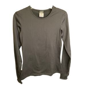 Nike Pro Dri-Fit Hyperwarm Training Long Sleeve Fitted Shirt Black Women’s Small